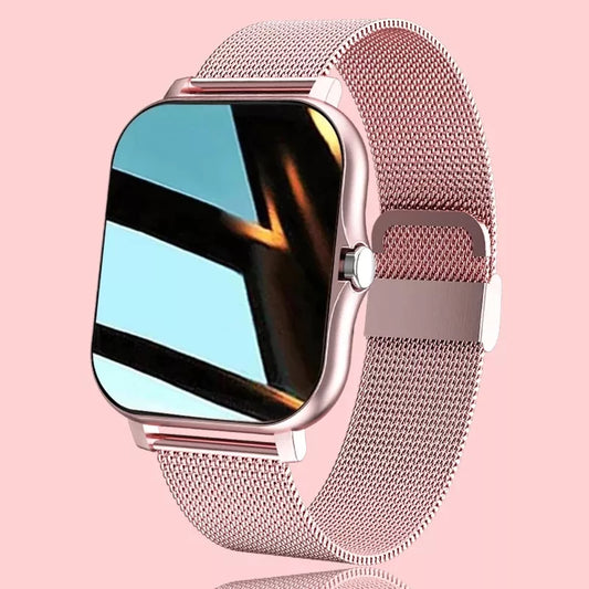 2024 New Smart Watch Women Fashion Bluetooth Call Watch Fitness Tracker Waterproof Sports Ladies Men Smartwatch For Android IOS